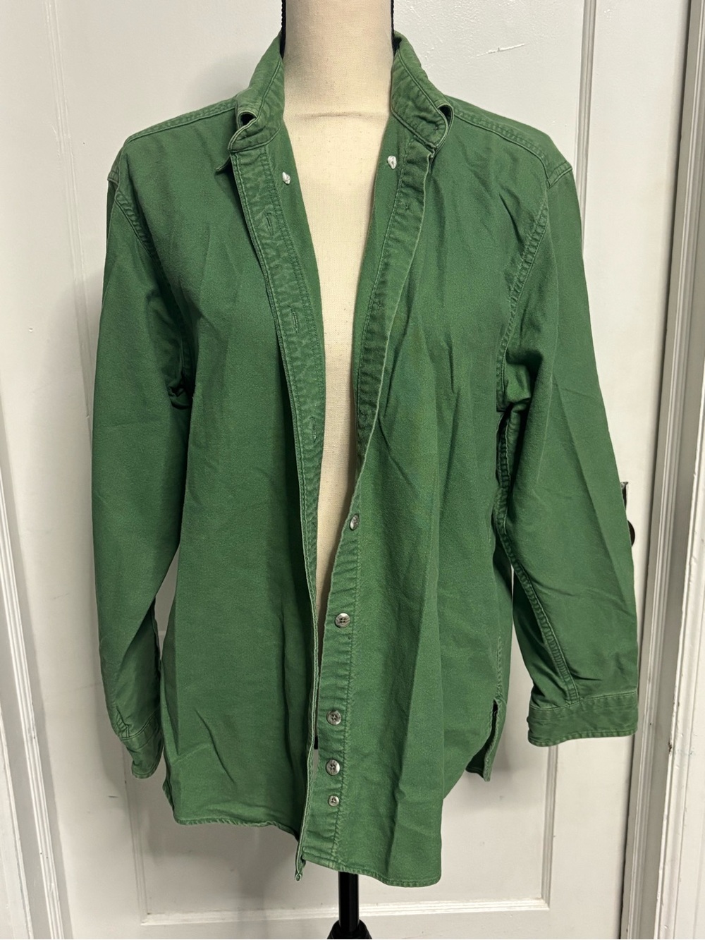 Green Women's - Classic Button-Front
